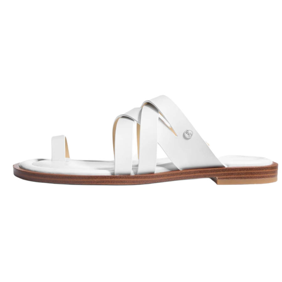 MICHAEL KORS Slide Slippers Women's White