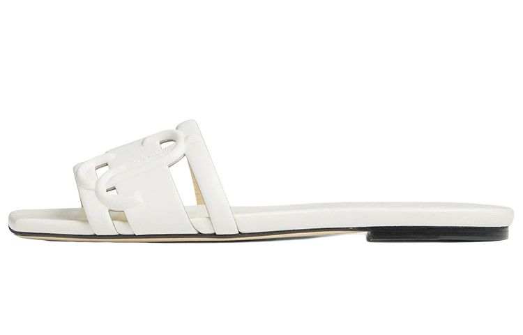 Jimmy Choo Nappa Leather Quiet Stylish Sandal Women's Latte