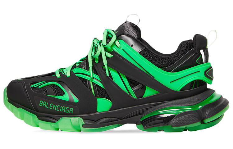 Balenciaga Track 1.0 'Green Black'