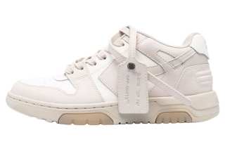 OFF-WHITE OFF WHITE Out Of Office 'OOO' Low Nude White Women's