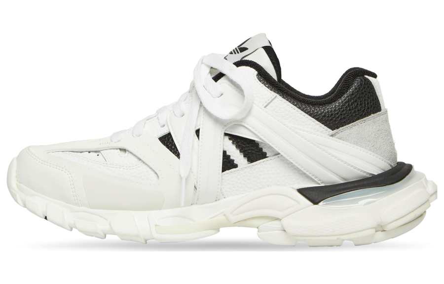 Balenciaga Adidas Originals x Balenciaga Track Forum Low top Chunky Sneakers Women's White Black