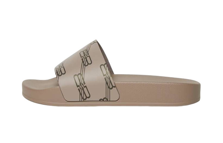 Balenciaga Kids BB Logo Motif Sliders