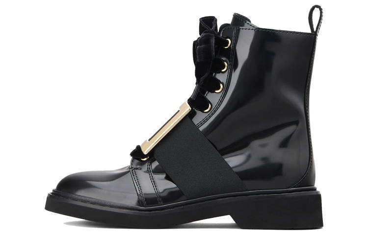 Roger Vivier Viv' Rangers Ankle Boots Women's Black