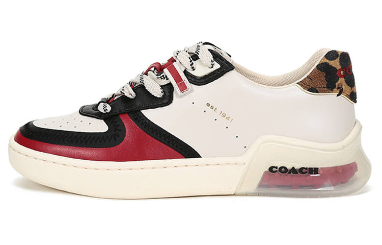 COACH CitySole Low top Stylish Skateboarding Shoes Women's Chalk White