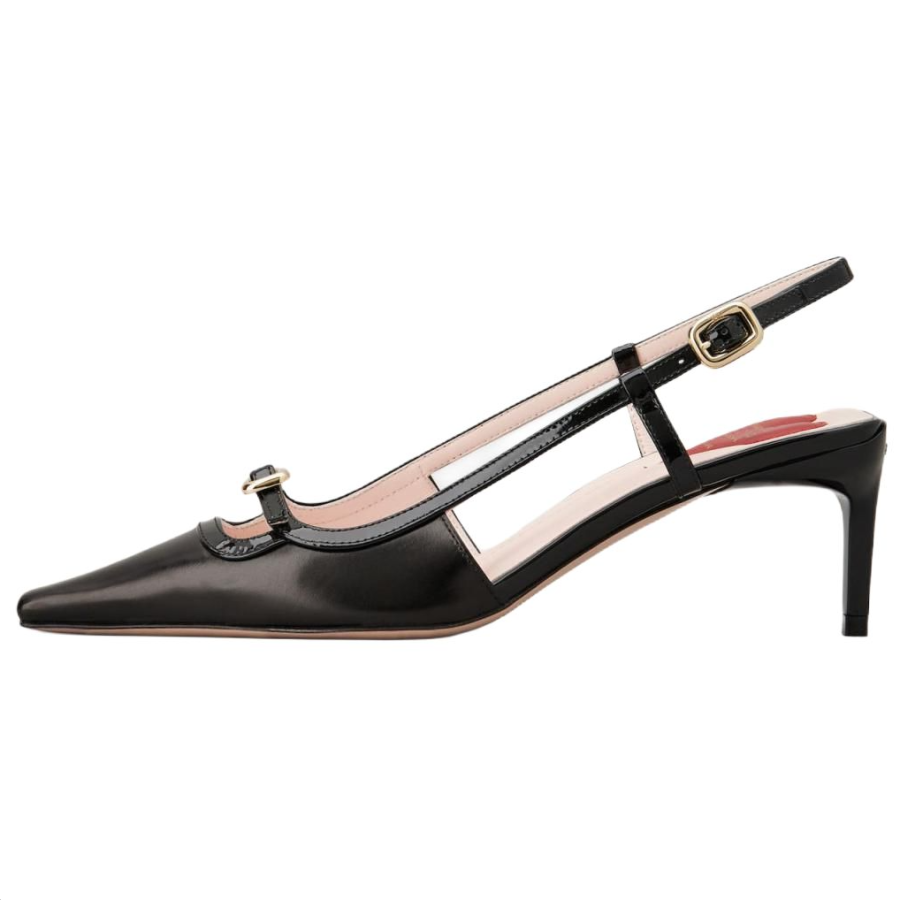 Roger Vivier Roger Vivier Pointed Toe Slingback Pumps