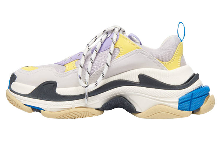 Balenciaga Triple S 'Purple Yellow' Women's