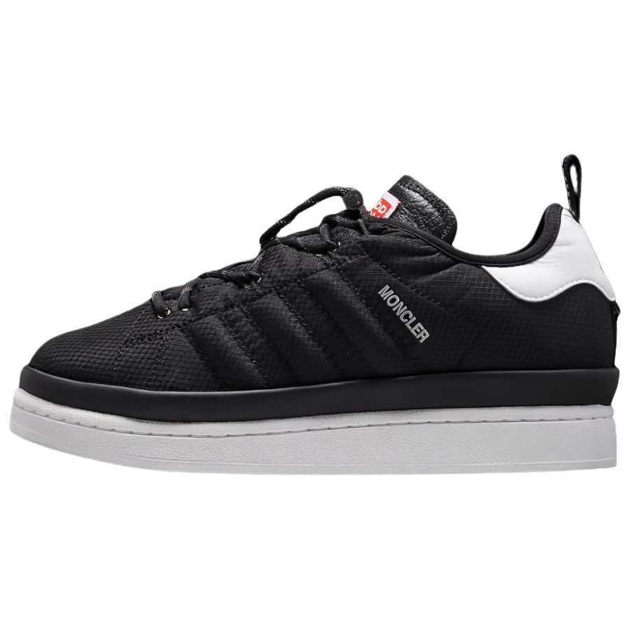 Moncler Adidas Originals x Moncler Low top Skateboard Shoes Unisex Black