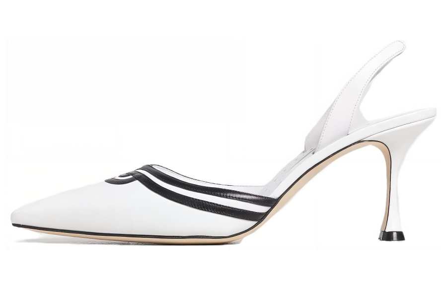 MANOLO BLAHNIK Chongasli High Heels Women's White