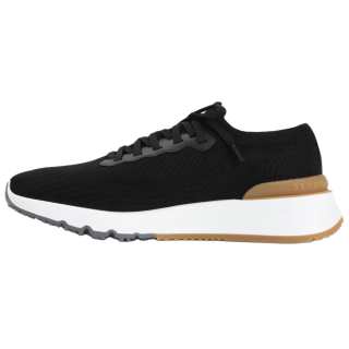 Brunello Cucinelli Lace Up Low top Sports Casual Shoes Men's Black
