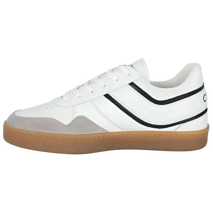 CELINE CELINE Trainer Leather Low top Skateboard Shoes Men's White