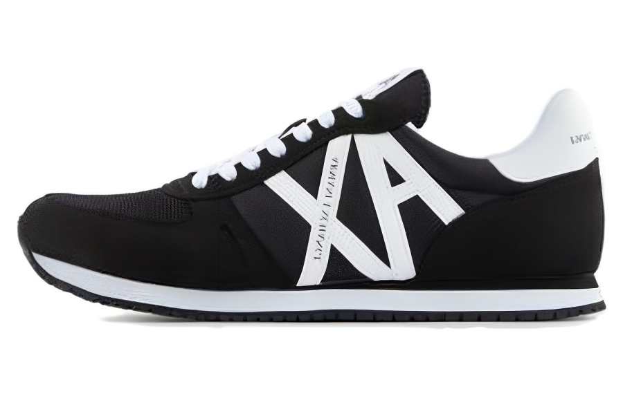 ARMANI EXCHANGE ARMANI EXCHANGEAE Fashion Low top Casual Shoes Men's Black