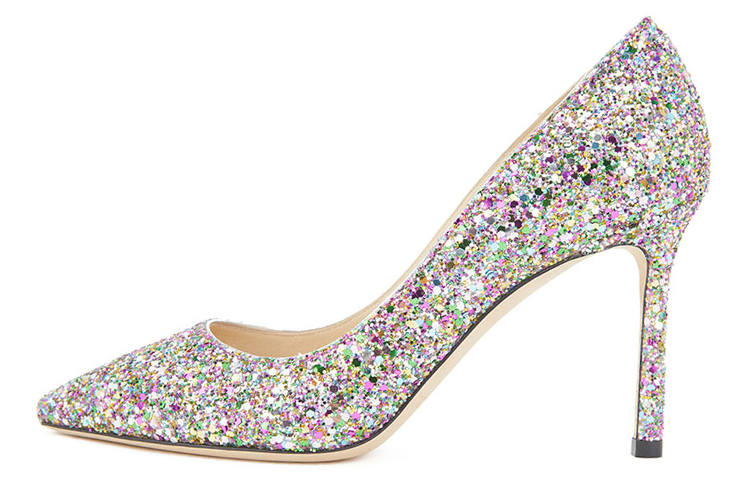 Jimmy Choo Romy 85 Slim Heel High Heels Women's Multicolor