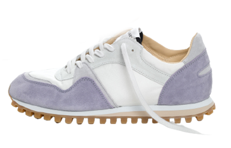 SPALWART Leather Low top Casual Shoes Unisex Purple