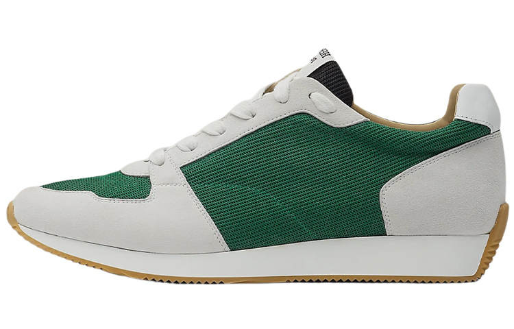 HERMES Escape Sports Low top Casual Shoes Men's Green White