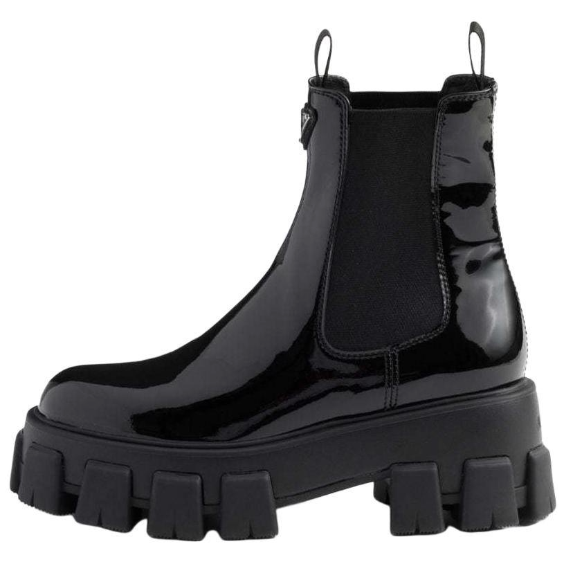 PRADA PRADA Monolith Chelsea Boots 5.5cm Women's Black