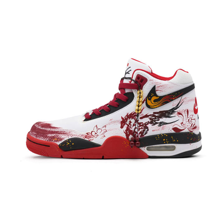 Nike Nike Flight Legacy Flame Coverage Support Height Increasing Coverage Support Height Increasing High top