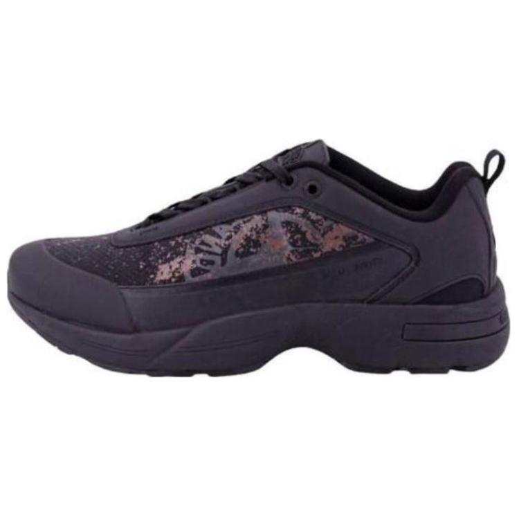 STONE ISLAND Grime Round Toe Panelled Sneakers