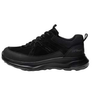 S.T.Dupont S. T.DUPONT Cow Leather Low top Casual Shoes Men's Black