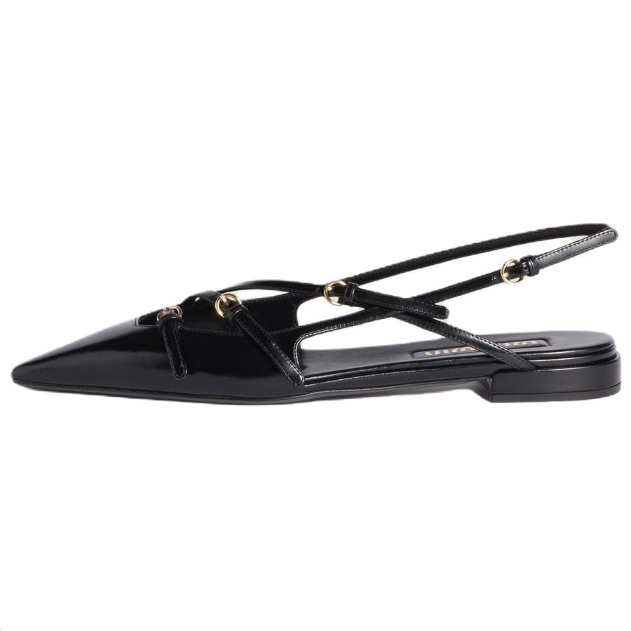 MIU MIU Casual Shoes 1cm Women's Black