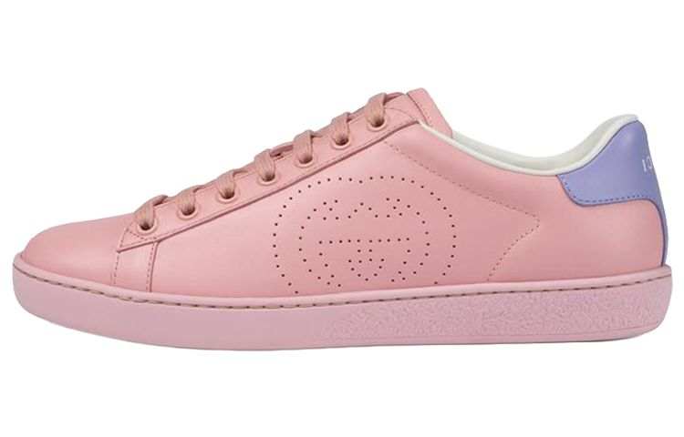 Gucci Wmns Ace 'Interlocking G - Pink Blue' Women's