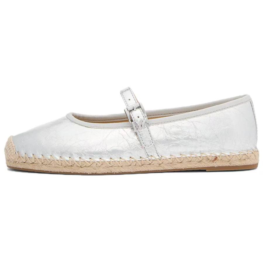 MICHAEL KORS Lynn Espadrilles Women's Silver