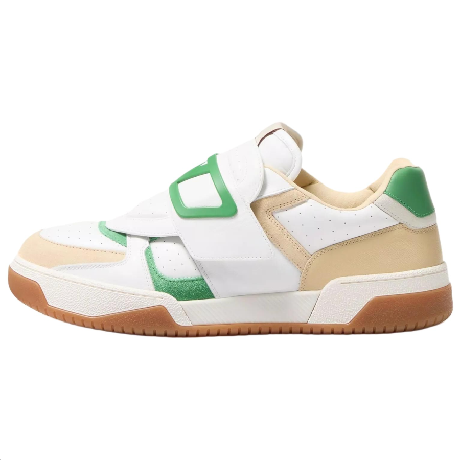 Valentino Joie De Jouer Low top Skateboard Shoes Men's Beige