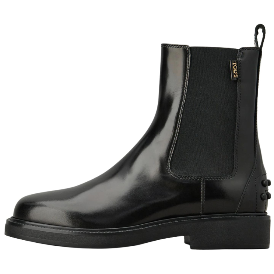 TOD'S TOD'S Logo Patch Ankle Boots Women's