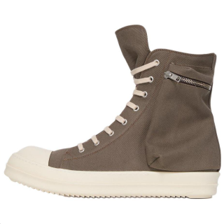 Rick Owens DRKSHDW High top Canvas Shoes Women's Umber