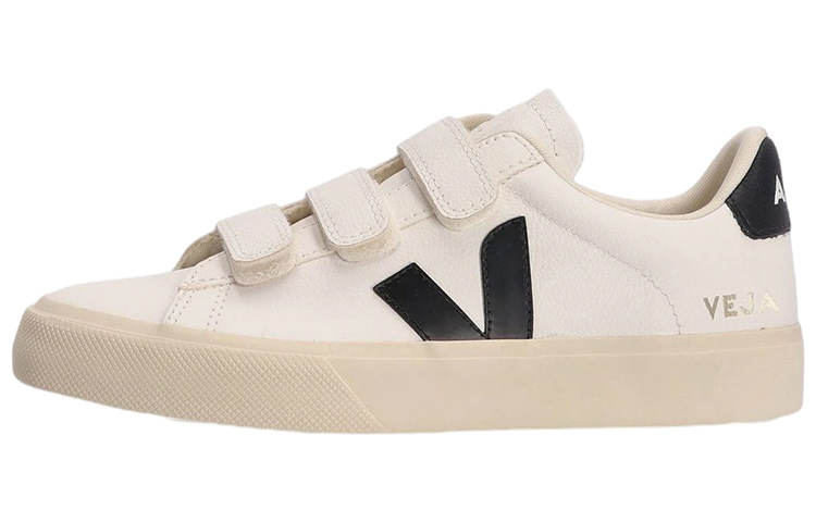 VEJA Esplar Leather Stylish Skateboarding Shoes Unisex Ecru