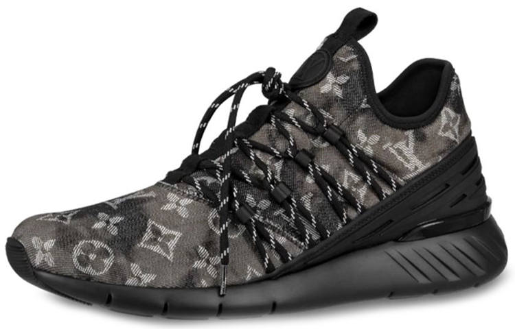 LOUIS VUITTON LOUIS VUITTON Fastlane Sneakers 'Black Monogram Denim'