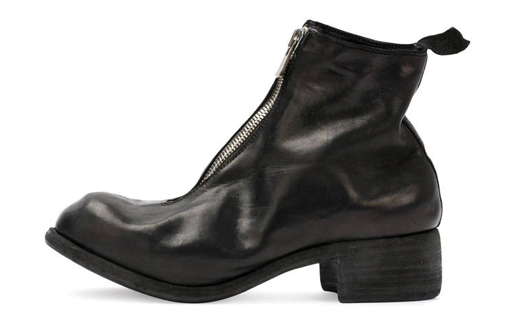GUIDI GUIDI 40mm Zip-up Leather Ankle Boots