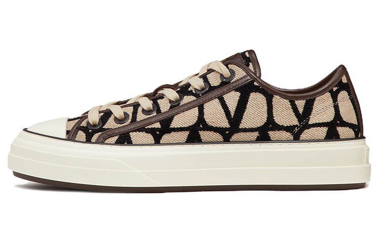 Valentino Garavani Toile Iconographe-print Low-top Sneakers