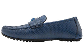 VERSACE Gommino Loafers Men's Blue