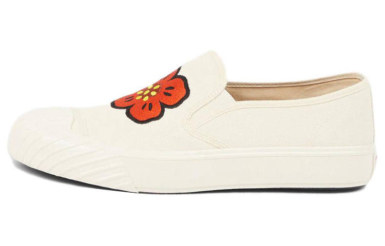 KENZO KENZO School Slip On Trainers Cream