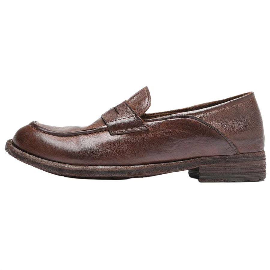 Officine Creative Lexikon Leather Loafers Women's Brown