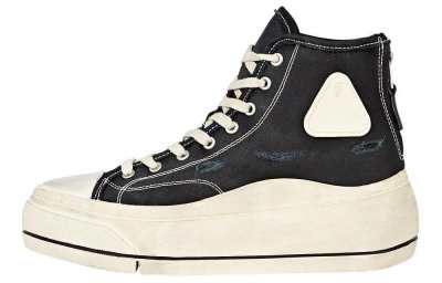 R13 Flatform High-top Sneakers