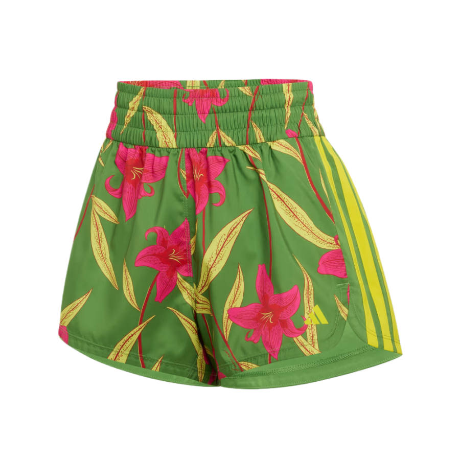 Adidas Adidas Sports Shorts Women's Crew Green/Bahia Red/Green Moderate