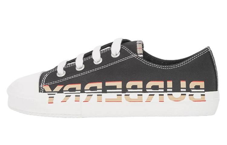Burberry Low top Kids' Skateboarding Shoes Black Kids'