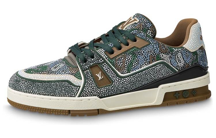 LOUIS VUITTON LOUIS VUITTON Trainers 'Grey Crystals'
