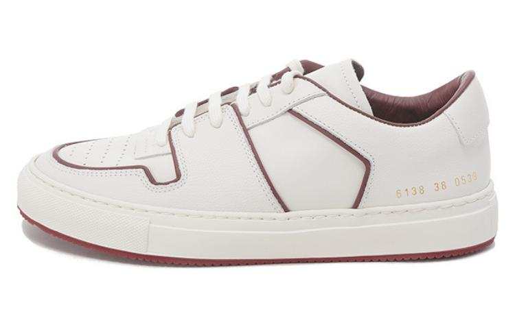 COMMON PROJECTS COMMON PROJECTS Leather Low top Skateboard Shoes Women's White