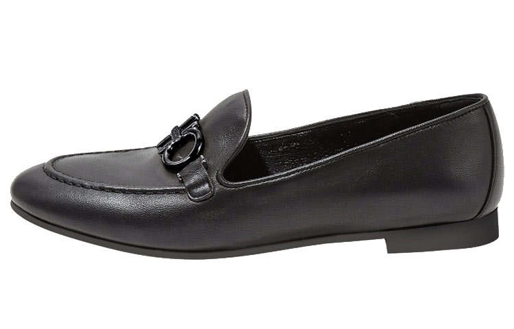 FERRAGAMO Gancini Women's Casual Shoes Women's Black