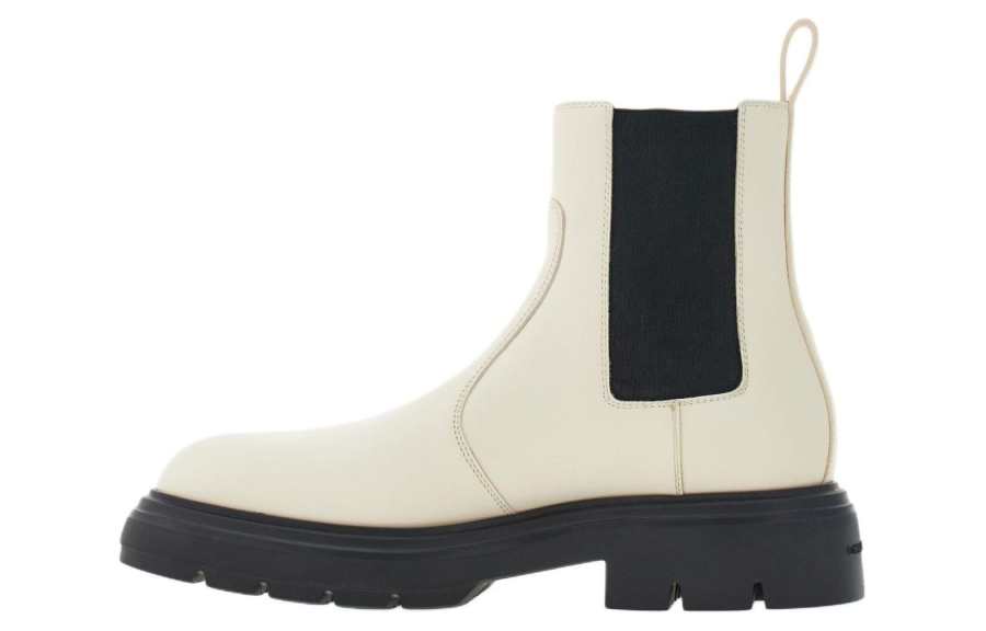 Ferragamo FERRAGAMO Leather Chelsea Boots