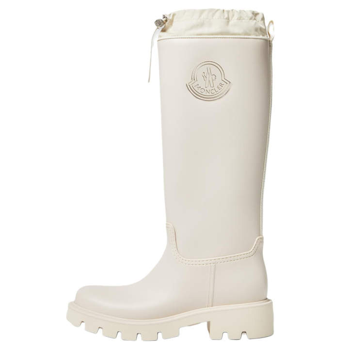 Moncler Moncler Kickstream Rain Boots Women's White