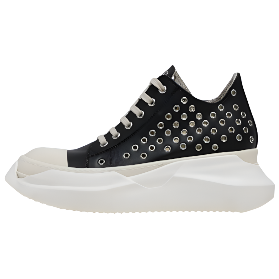 Rick Owens DRKSHDW Leather Low top Casual Shoes Women's Black