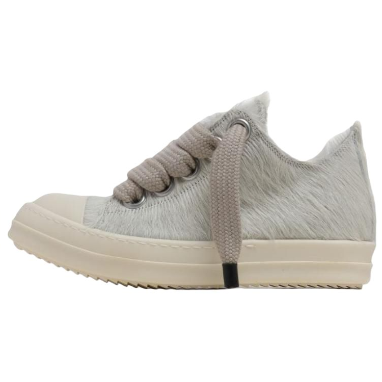 RICK OWENS RICK OWENS/RO Jumbo Laces Low top Skateboard Shoes Women's Gray