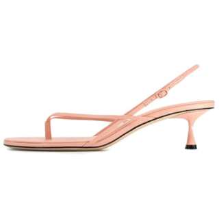 STUDIO AMELIA Wishbone One Strap Sandals 5CM Women's Pink