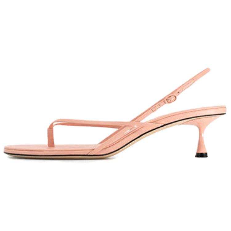 STUDIO AMELIA Wishbone One Strap Sandals 5CM Women's Pink