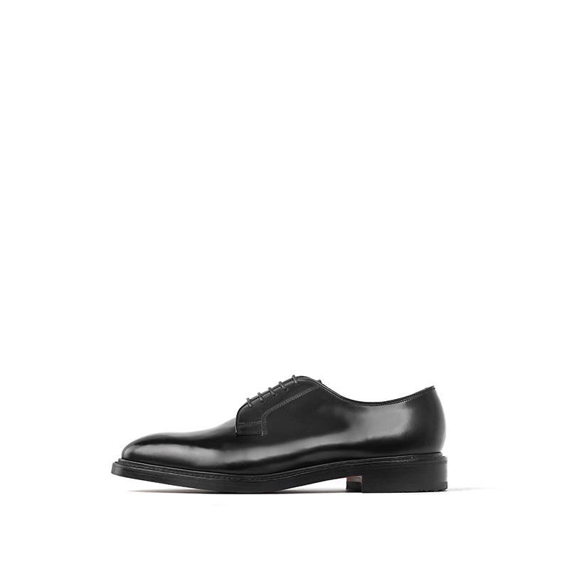 LOAKE Top Grain Cow Leather Men's Casual Shoes Men's Black