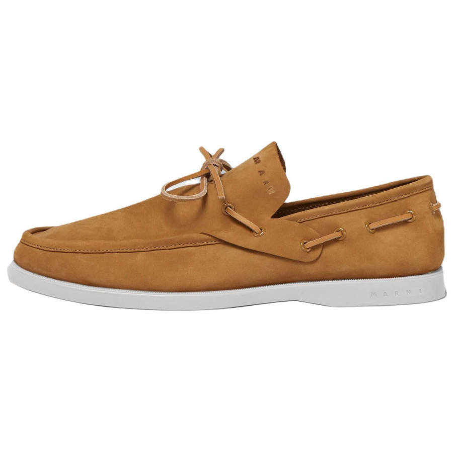 MARNI MARNI Round Toe Lace Up Shoes