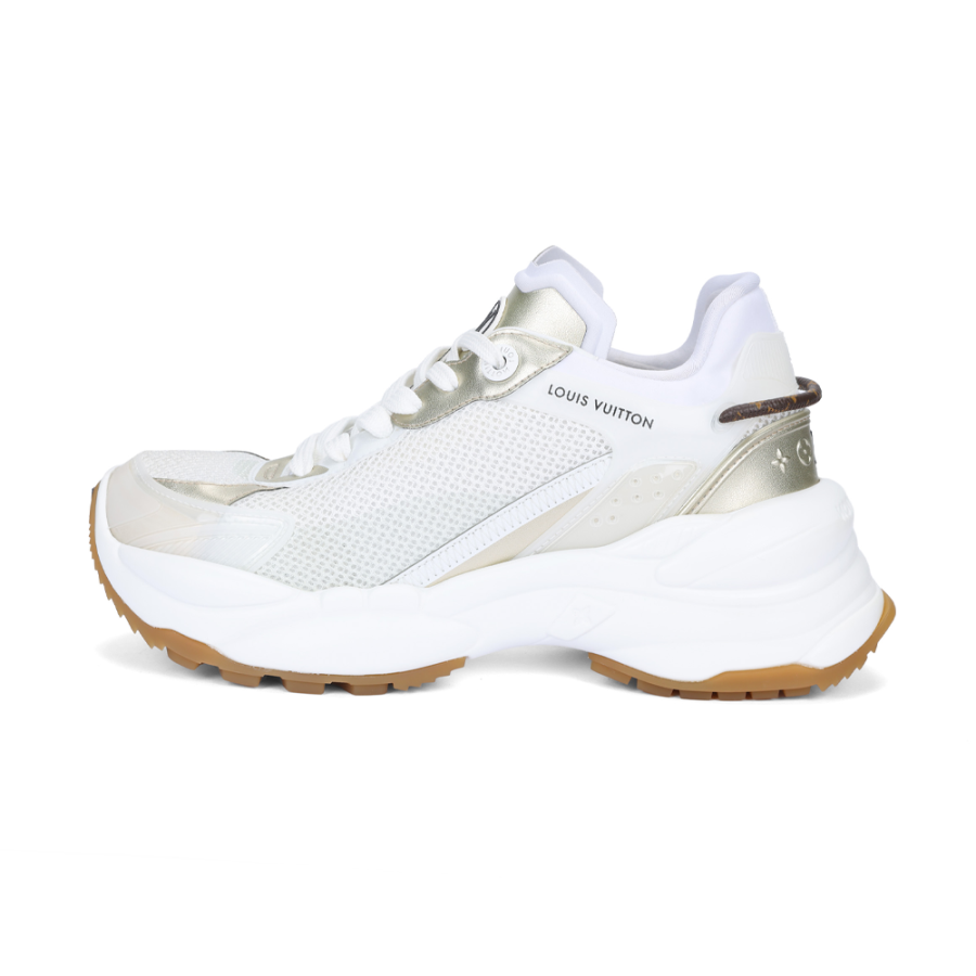 LOUIS VUITTON Lv Run 55 Trainers 'White Gold' Women's